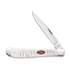 Case Cutlery White Synthetic Standard Jig Slimline Trapper pocket knife 60194