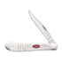 Case Cutlery White Synthetic Standard Jig Slimline Trapper pocket knife 60194