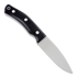 Casström No.10 Swedish Forest knife Sandvik Full Flat Micarta veitsi, musta 13120