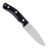 Casström No.10 Swedish Forest knife Sandvik Full Flat Micarta veitsi, musta 13120