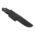 Casström No.10 Swedish Forest knife Sandvik Full Flat Micarta veitsi, musta 13120