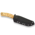 Casström No.10 Swedish Forest knife, sleipner, curly, kydex 14104