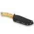 Casström No.10 Swedish Forest knife, sleipner, curly, kydex 14104