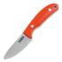 Casström Safari G-10 veitsi, hollow grind, oranssi 10630