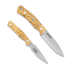 Faca Casström Swedish Hunters Combo, Stabilised Curly Birch 14318