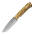 Coltello Casström Woodsman, curly birch, left 10804L