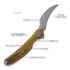 Coltello pieghevole Cavol Mantis C09 Ultem