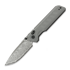 CH Knives Cupra-BL - Damascus - Titanium 折り畳みナイフ