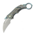 CH Knives Cupra-SL - Damascus - Titanium 折り畳みナイフ