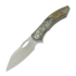 CH Knives Cupra-SL - Damascus - Titanium folding knife