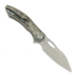 CH Knives Cupra-SL - Damascus - Titanium kääntöveitsi