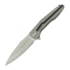 CH Knives Wartex-SL - Damascus - Titanium + CF kääntöveitsi