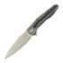 Coltello pieghevole CH Knives Wartex-SL - Damascus - Titanium Flaming + CF