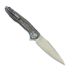 Navalha CH Knives Wartex-SL - Damascus - Titanium Flaming + CF