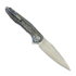 Coltello pieghevole CH Knives Wartex-SL - Damascus - Titanium Flaming + CF