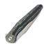 Coltello pieghevole CH Knives Wartex-SL - Damascus - Titanium Flaming + CF