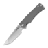 Chaves Knives 229 Liberation Tanto Stonewash Titanium sulankstomas peilis