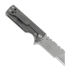 Chaves Knives CHUB Flipper sulankstomas peilis, black micarta