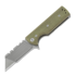 Chaves Knives CHUB Flipper 折叠刀, green micarta