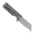 Chaves Knives CHUB Flipper sulankstomas peilis, green micarta