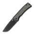 Chaves Knives Redencion 229 Kickstop Drop Point kääntöveitsi, black micarta