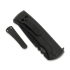 Chaves Knives Redencion 229 Kickstop Tanto sulankstomas peilis, green micarta