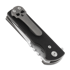 Chaves Knives T.A.K kääntöveitsi, black G10, drop point