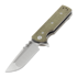 Chaves Knives T.A.K kääntöveitsi, green micarta, drop point
