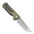 Chaves Knives T.A.K kääntöveitsi, green micarta, drop point
