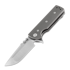 Chaves Knives T.A.K folding knife, titanium, drop point