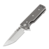 Chaves Knives T.A.K 折叠刀, titanium, tanto