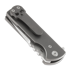 Chaves Knives T.A.K folding knife, titanium, tanto