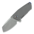 Cheburkov Bulldog M390 Timascus clip and spacer sulankstomas peilis