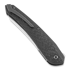 Coltello pieghevole Cheburkov Cobra Damascus, carbon fibre