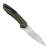 Coltello pieghevole Cheburkov Mini Russkiy Damascus, Bronzed Titanium