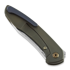 Coltello pieghevole Cheburkov Mini Russkiy Damascus, Bronzed Titanium