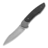 Cheburkov Russkiy Damascus sulankstomas peilis, Carbon Fibre with Bolster