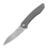 Cheburkov Russkiy Damascus sulankstomas peilis, purple pivot