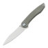 Coltello pieghevole Cheburkov Russkiy M390, blue pivot collar