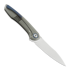 Coltello pieghevole Cheburkov Russkiy M390, blue pivot collar