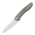 Coltello pieghevole Cheburkov Russkiy M390, purple pivot collar