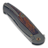 Cheburkov Scout M390 sulankstomas peilis, Bronze Titanium, Ironwood Inlay