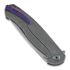 Cheburkov Scout M390 Titanium kääntöveitsi, timascus clip and spacer