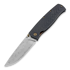 Cheburkov Strizh large Damascus sulankstomas peilis, Carbon Fibre, bronze hw