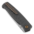 Cheburkov Strizh small Damascus kääntöveitsi, Carbon Fibre