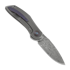 Cheburkov Urbis Damascus sulankstomas peilis, Titanium