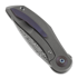Cheburkov Urbis Damascus sulankstomas peilis, Titanium