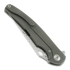 Cheburkov Voron Damascus sulankstomas peilis, Marbled Carbon Fibre
