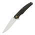 Coltello pieghevole Cheburkov Voron Light M390, Bronze Titanium, Marbled Carbon Fiber