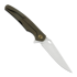 Coltello pieghevole Cheburkov Voron Light M390, Bronze Titanium, Marbled Carbon Fiber
